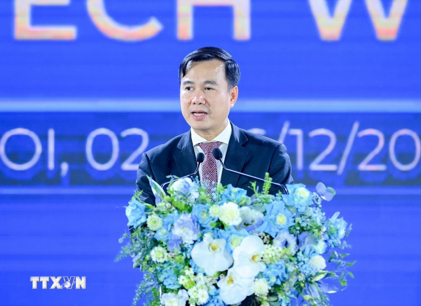 Thứ trưởng Bộ Khoa học và Công nghệ Bùi Thế Duy được bổ nhiệm làm Phó Chủ tịch Viện Hàn lâm Khoa học và Công nghệ Việt Nam. (Ảnh: TTXVN phát)