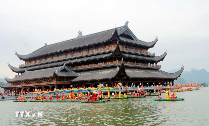 Khu du lịch Tam Chúc. (Ảnh: Đại Nghĩa/TTXVN)