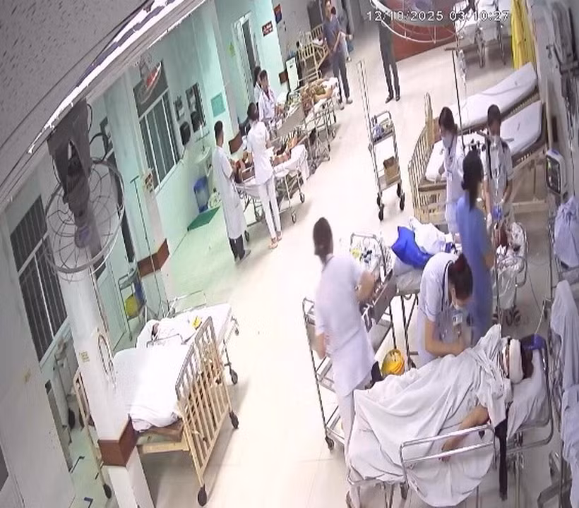Bệnh viện Đa khoa Quảng Nam đang nỗ lực tối đa để cứu chữa và chăm sóc cho các nạn nhân. (Ảnh: Bệnh viện cung cấp)