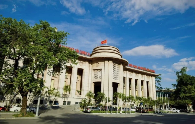 Trụ sở Ngân hàng Nhà nước Việt Nam. (Ảnh: Vietnam+)