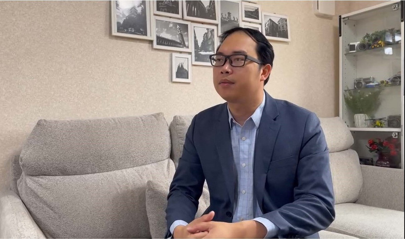 Ông Nguyễn Hồng Sơn, Chủ tịch Liên hiệp hội người Việt Nam tại Nhật Bản. (Ảnh: TTXVN phát)