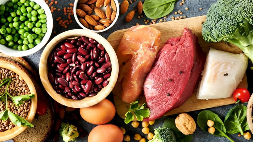 Các thực phẩm giàu sắt. (ẢNh: iStock)