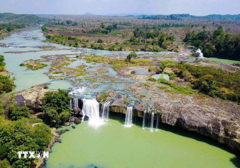 Tỉnh Đắk Lắk được thiên nhiên ban tặng nhiều danh lam thắng cảnh hấp dẫn, độc đáo. (Ảnh: Hoài Thu/TTXVN)