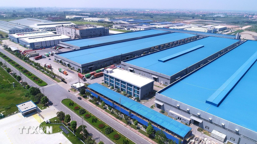 Một khu công nghiệp. (Nguồn; TTXVN)