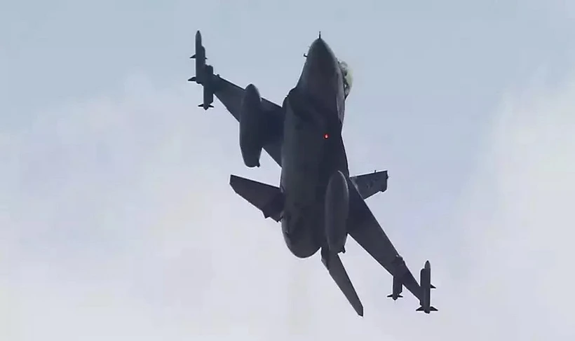 Máy bay chiến đấu F-16 của không quân Thổ Nhĩ Kỳ. (Ảnh: AP) Máy bay chiến đấu F-16 của không quân Thổ Nhĩ Kỳ. (Ảnh: AP)