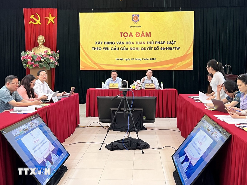 Quang cảnh Tọa đàm. (Ảnh: Đỗ Bình/TTXVN)