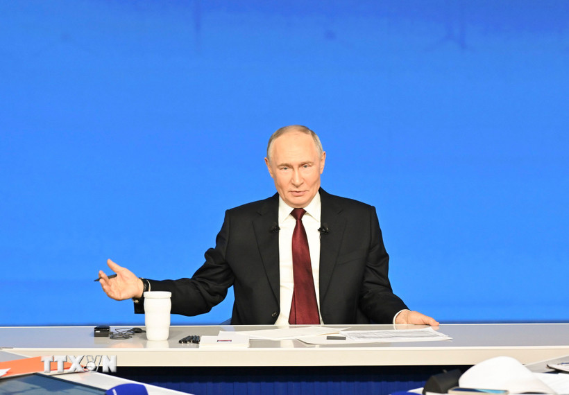 Tổng thống Nga Vladimir Putin. (Ảnh: THX/TTXVN)