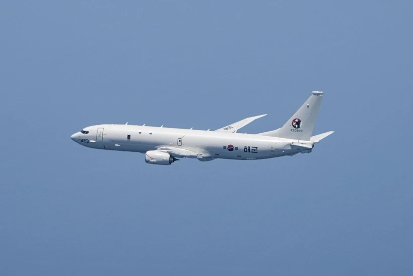 Máy bay tuần tra P-8A Poseidon của Hải quân Hàn Quốc. (Ảnh: Hải quân Hàn Quốc)