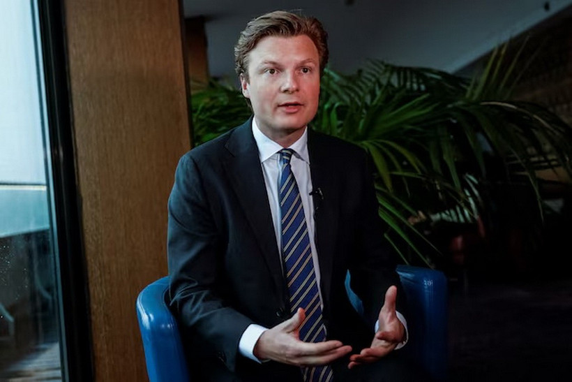 Bộ trưởng Quốc phòng Hà Lan Ruben Brekelmans. (Ảnh: Reuters)