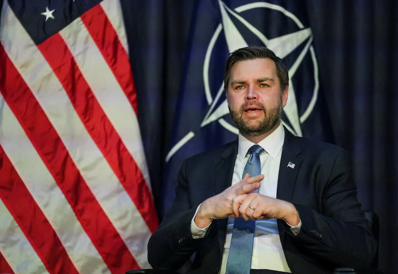 Phó Tổng thống Mỹ JD Vance. (Ảnh: Reuters)