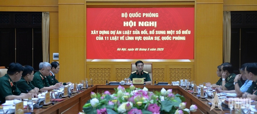 Quang cảnh hội nghị. (Ảnh: Báo Quân đội Nhân dân)