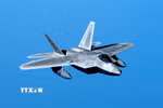 Máy bay chiến đấu F-22 Raptor của Không lực Mỹ. (Ảnh: AFP/TTXVN)