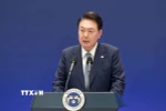 Tổng thống bị luận tội Yoon Suk Yeol (Ảnh: THX/TTXVN)