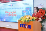 Đồng chí Vũ Việt Trang, Ủy viên Ban Thường vụ Đảng ủy các cơ quan Đảng Trung ương, Bí thư Đảng ủy, Tổng Giám đốc Thông tấn xã Việt Nam, Phó Trưởng Ban Tuyên giáo và Dân vận Trung ương phát biểu. (Ảnh: Lê Đông/TTXVN)