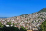 Toàn cảnh thành phố Taxco, bang Guerrero - được mệnh danh là “thủ đô bạc” của Mexico nhìn từ trên cao. (Ảnh: Phương Lan/TTXVN)