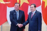 Chủ tịch Quốc hội Trần Thanh Mẫn hội kiến Thủ tướng Nhật Bản