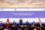 Tổng Bí thư, Chủ tịch nước Tô Lâm dự Diễn đàn Doanh nghiệp Việt Nam-Ấn Độ. (Ảnh: Thống Nhất/TTXVN)