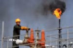 Cơ sở lọc dầu của Iran trên đảo Khark. (Ảnh: IRNA/TTXVN)