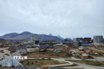 Quang cảnh tại thành phố Nuuk, Greenland. (Ảnh: THX/TTXVN)
