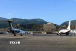 Máy bay của các hãng hàng không quốc tế dừng đỗ tại Sân bay Quốc tế Simon Bolivar Maiquetia, cách thủ đô Caracas của Venezuela 20 km. (Ảnh: Phi Hùng/TTXVN)