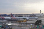 Máy bay tại sân bay quốc tế John F. Kennedy (JFK) tại New York City (Mỹ) ngày 5/11/2025. (Ảnh: THX/TTXVN)