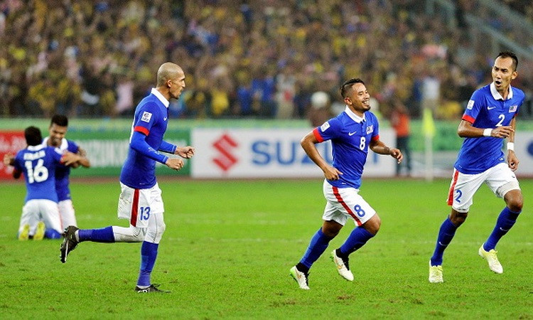 Đến phút 58, tỷ số đã là 3-0 cho Malaysia và người lập công là Safiq. (Nguồn: AFP)