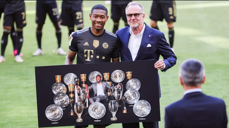 Alaba tìm sẽ tìm bến đỗ mới sau những năm tháng hào hùng cùng Bayern. (Nguồn: FcBayern)