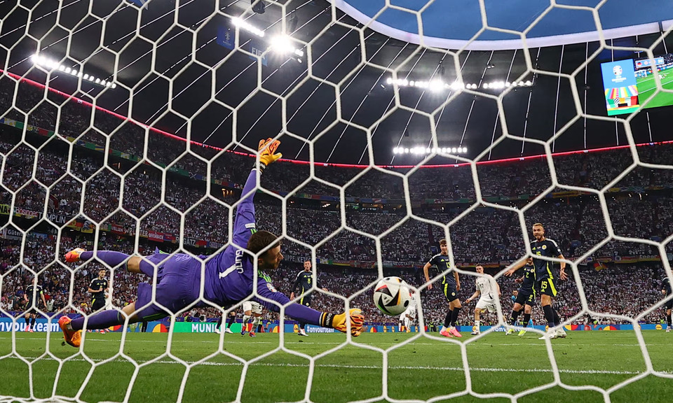 Florian Wirtz là người ghi bàn thắng đầu tiên tại EURO 2024. (Nguồn: Reuters)