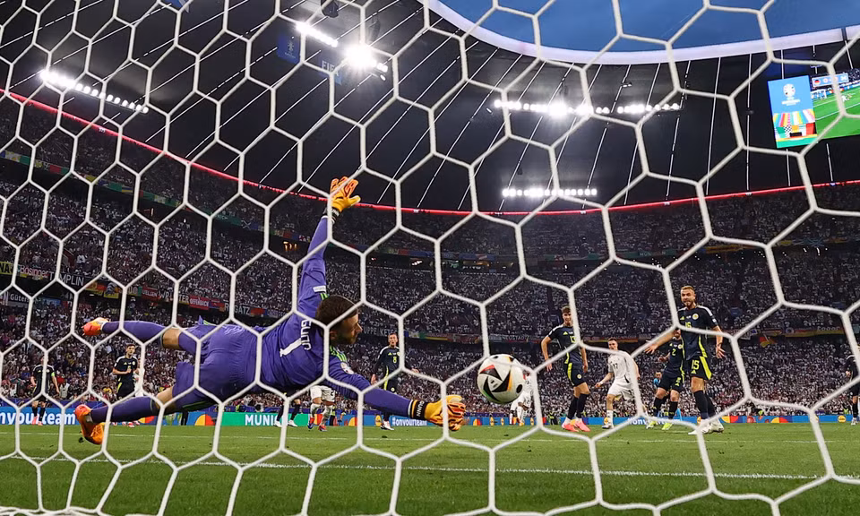 Florian Wirtz là người ghi bàn thắng đầu tiên tại EURO 2024. (Nguồn: Reuters)