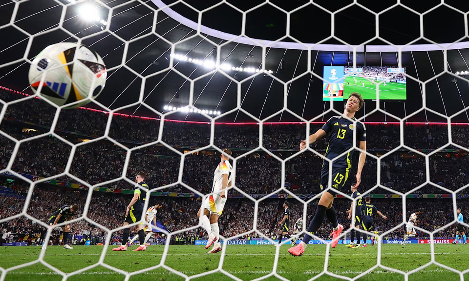 Chiến thắng 5-1 trong ngày ra quân giúp Đội tuyển Đức có khởi đầu hoàn hảo. (Nguồn: Reuters)