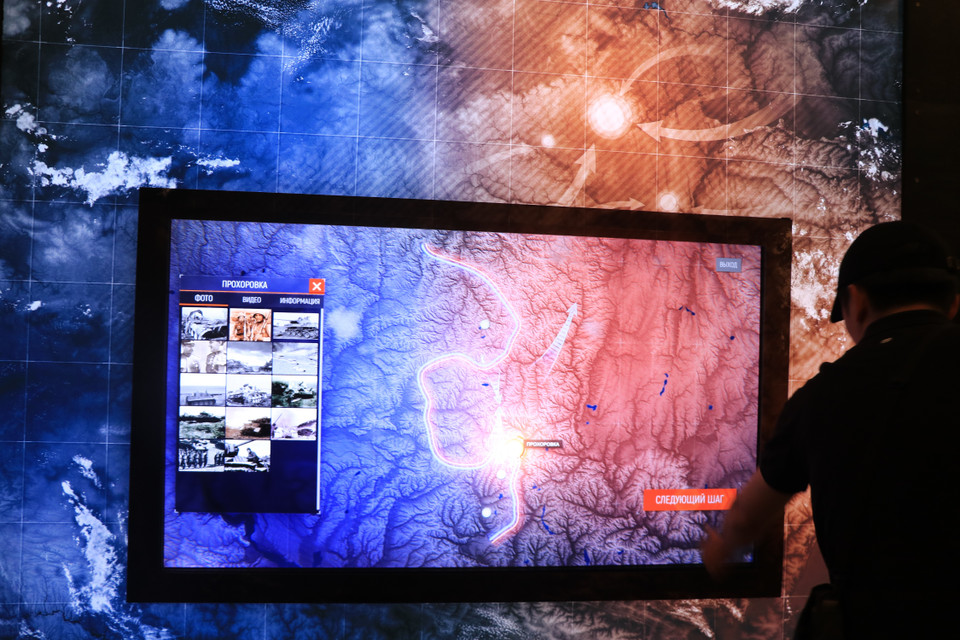 Đặc biệt nhất là khu vực mô phỏng toàn bộ trận công phá Béclin. (Ảnh: Hùng Võ/Vietnam+)