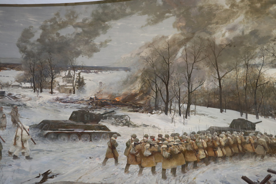 Như phòng trưng bày các hiện vật trong chiến tranh và thế giới; thế giới trước và trong những năm đầu tiên của chiến tranh thế giới thứ 2. (Ảnh: Hùng Võ/Vietnam+)