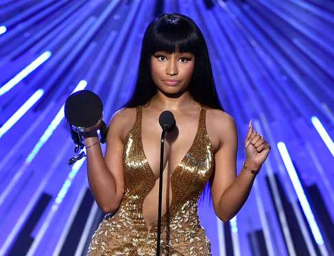 Nicki Minaj giành giải thưởng Video Hip Hop xuất sắc nhất nhờ ca khúc 'Anacond.' (Nguồn: Getty)