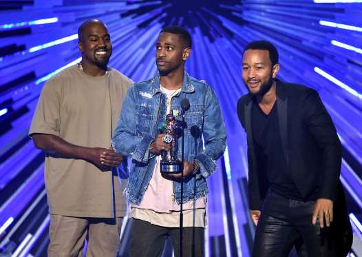Big Sean - Kanye West và John Legend giành giải Video mang thông điệp xã hội xuất sắc nhất nhờ ca khúc 'One Man Can Change the World.' (Nguồn: Getty)