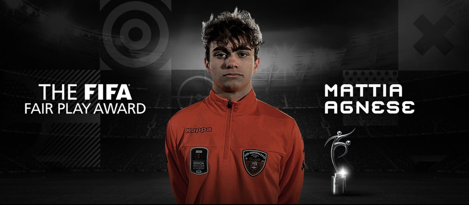 Mattia Agnese - Giải Fair-play.