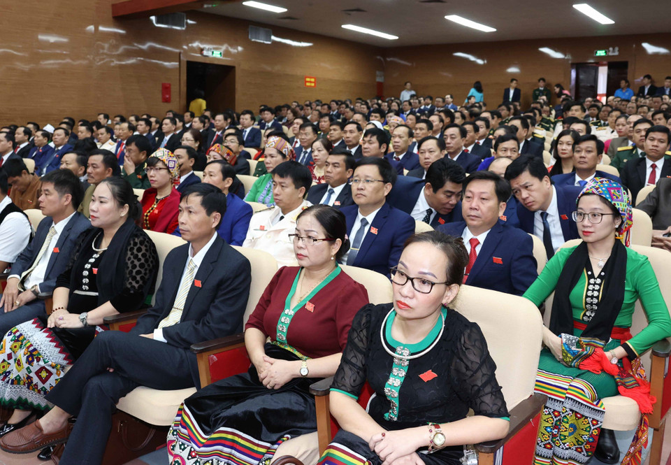 Các đại biểu tham dự đại hội. (Ảnh: Thống Nhất/TTXVN)