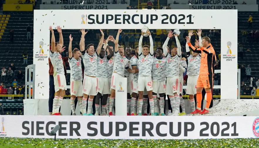 Chiến thắng này giúp Bayern có danh hiệu đầu tiên của mùa giải và đây đã là Siêu cúp Đức thứ 9 mà họ có được. (Nguồn: fcbayern)