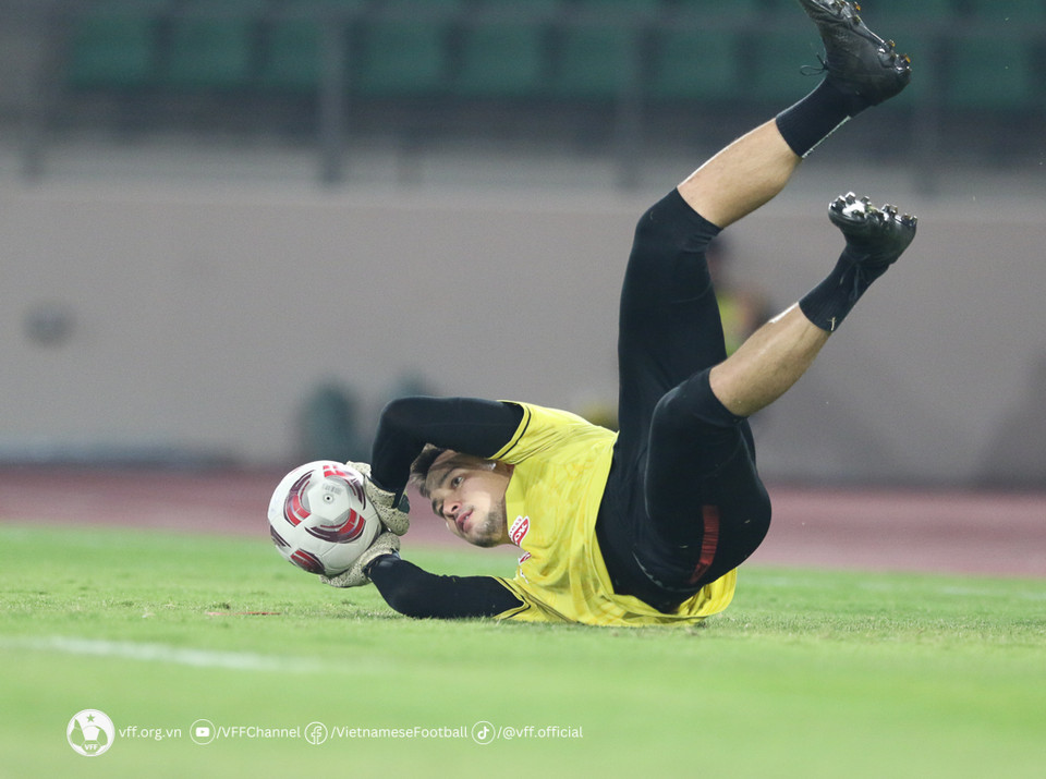 Nhưng không loại trừ khả năng Filip Nguyễn được trao cơ hội cho trận đấu quan trọng này. (Nguồn: VFF)