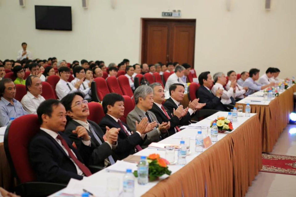 Đại biểu tham dự Đại hội đại biểu lần thứ XXV Đảng bộ Thông tấn xã Việt Nam. (Ảnh: Minh Sơn/Vietnam+)