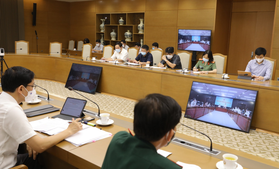 Quang cảnh cuộc họp. (Ảnh: Văn Điệp/TTXVN)