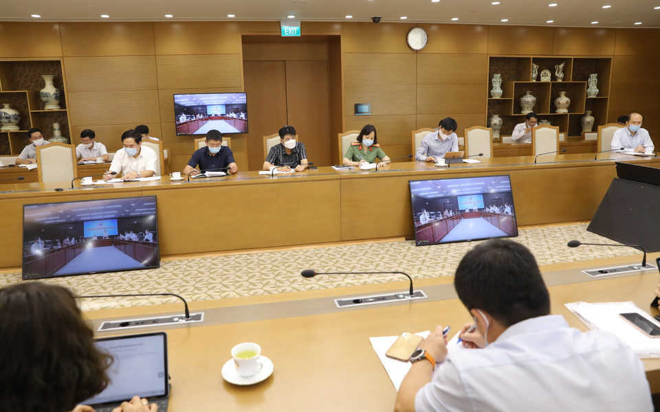 Quang cảnh cuộc họp. (Ảnh: Văn Điệp/TTXVN)