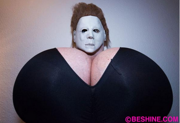 Beshine đặt tên hai bên ngực của mình là Boobie và Doobie.