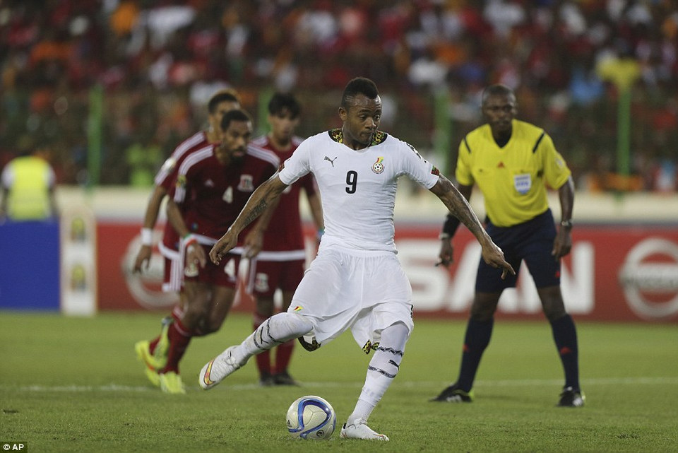 Để giành vé vào chơi trận chung kết CAN 2015.