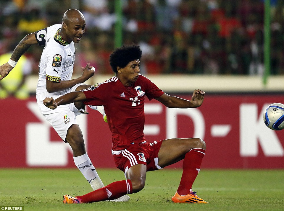 ... trước Guinea Xích Đạo.