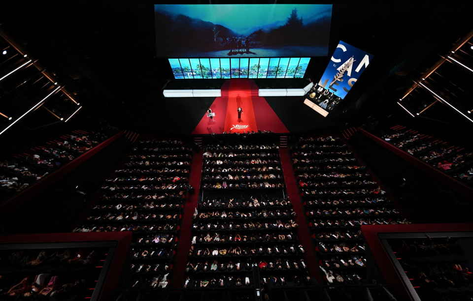 Toàn cảnh lễ khai mạc LHP Cannes ở Cannes, miền Nam Pháp ngày 14/5/2024. (Ảnh: AFP/TTXVN)