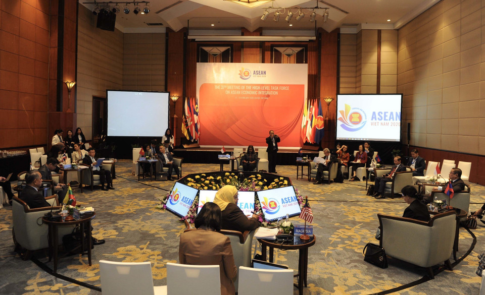 Hội nghị quan chức kinh tế cấp cao ASEAN, ngày 13/2/2020, tại Hà Nội. (Nguồn: TTXVN)