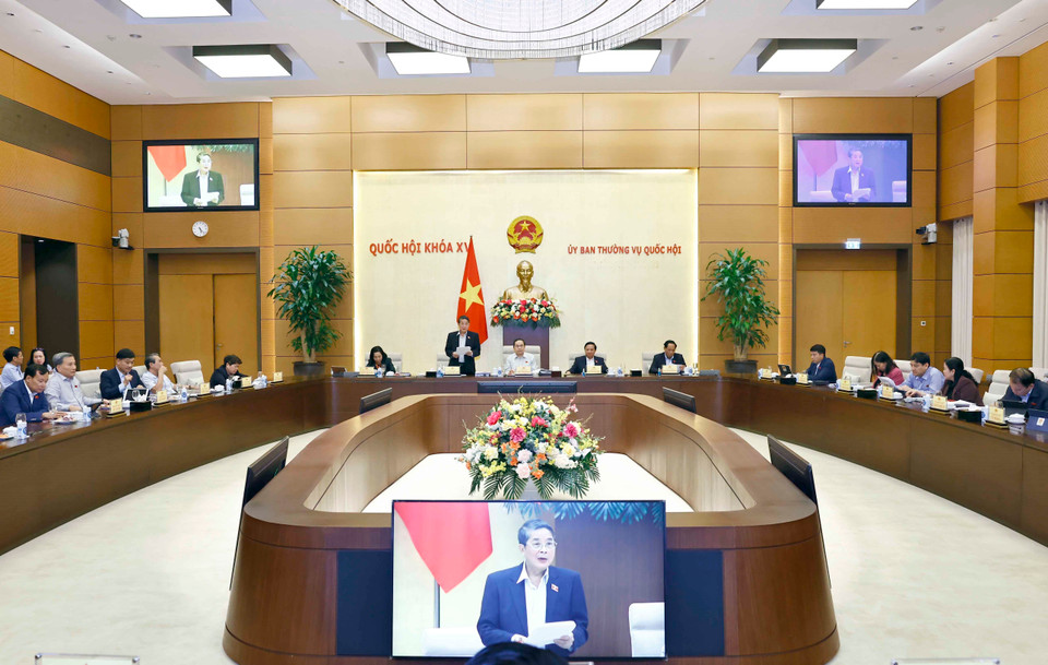 Quang cảnh phiên họp. (Ảnh: Doãn Tấn/TTXVN)