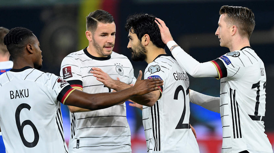 Đội tuyển Đức đã dễ dàng có được chiến thắng hủy diệt 9-0 trước Liechtenstein ở trận đấu thuộc vòng loại World Cup 2022. (Nguồn: DFB)