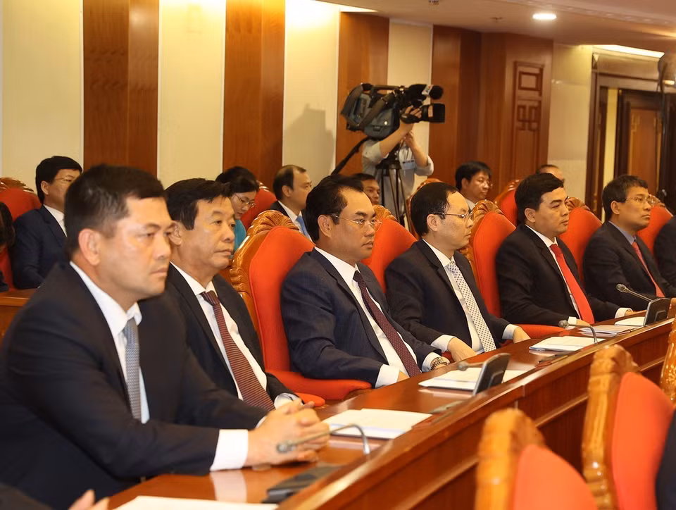 Các đại biểu dự bế mạc Hội nghị. (Ảnh: Trí Dũng/TTXVN)