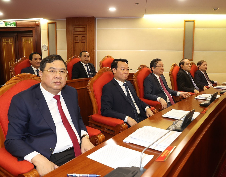 Các đại biểu dự bế mạc hội nghị. (Ảnh: Trí Dũng/TTXVN)